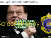 [HOAKS atau FAKTA]: Varian Baru COVID-19 Berasal dari Vaksin