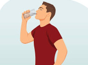 [HOAKS atau FAKTA]: Minum Air Putih Sambil Berdiri Bisa Picu Penyakit Batu Ginjal