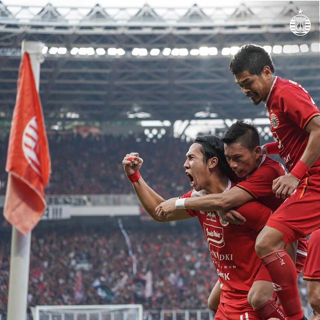 Persija v PSM. Foto: Instagram/@persija_jkt