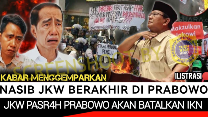 [HOAKS atau FAKTA] : Prabowo Terang-terangan Batalkan IKN