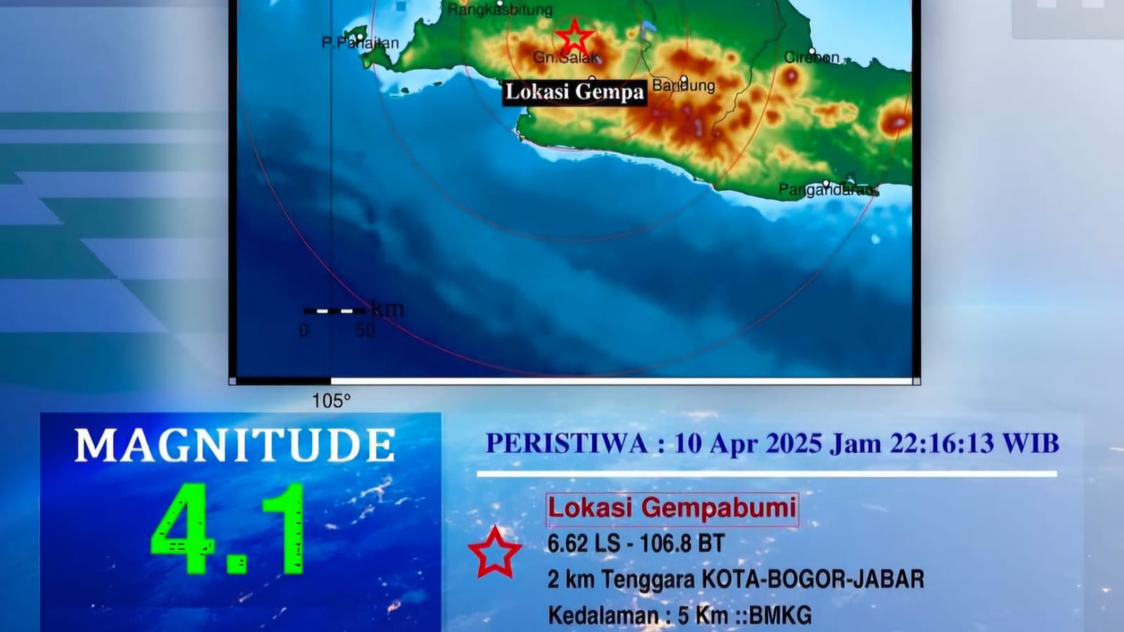 Akibat Gempa Bogor, Belasan Rumah Alami Kerusakan