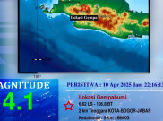 Akibat Gempa Bogor, Belasan Rumah Alami Kerusakan