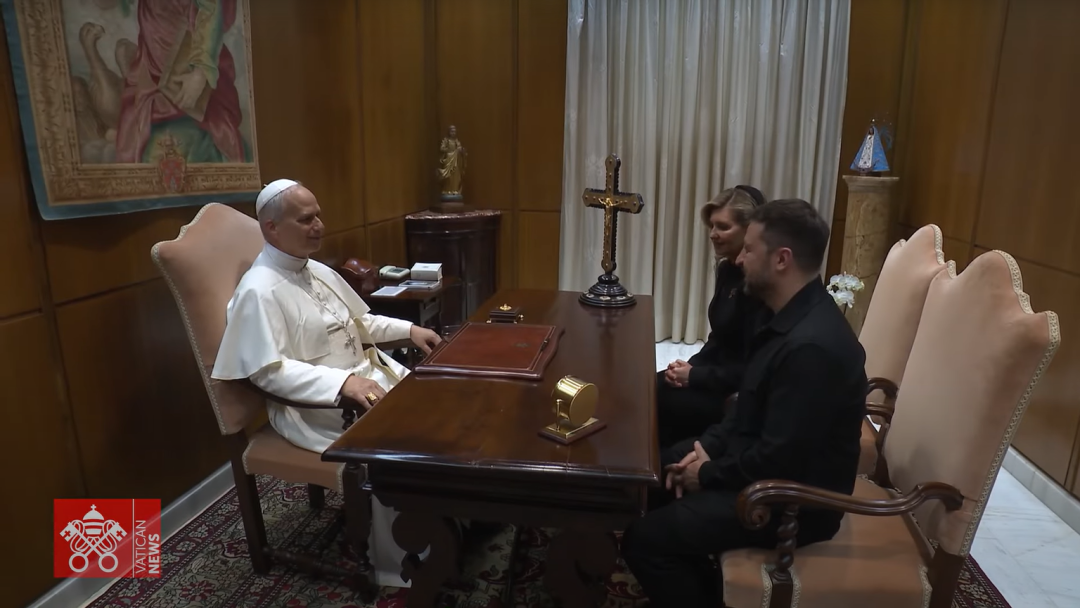 Paus Leo XIV dan Zelenskyy Bahas Perdamaian Ukraina-Rusia setelah Misa Perdana, Berharap Gereja Bisa Jadi Simbol Persatuan
