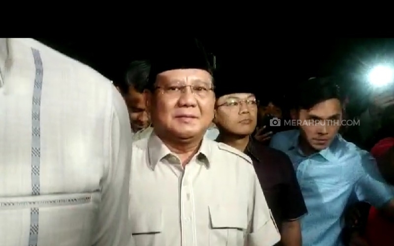 Melayat ke Rumah Duka BJ Habibie, Prabowo Sampaikan Belasungkawa