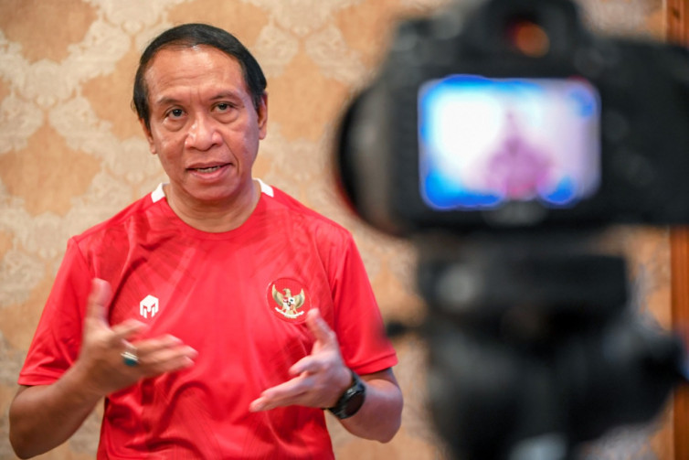 Menpora, Zainudin Amali. (Kemenpora)