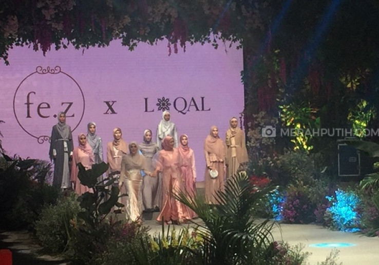 Anggunnya Busana Rancangan Fenita Arie di Fashion Rhapsody 2020