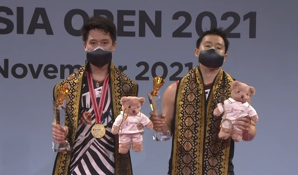 Marcus/Kevin Hattrick Juara Indonesia Open