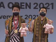 Marcus/Kevin Hattrick Juara Indonesia Open