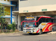 Puluhan Bus AKAP Dihalau Masuk Terminal Giwangan Jogja