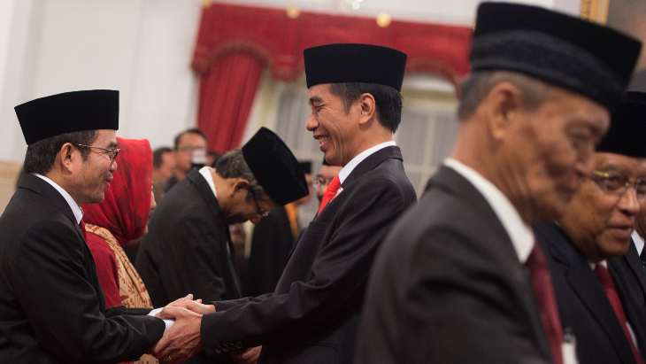 Presiden Lantik Anggota DKPP 2017-2022