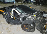 Mobil McLaren YouTuber Andra ST dan Robby Pantjaro Terbelah usai Kecelakaan di Sukoharjo
