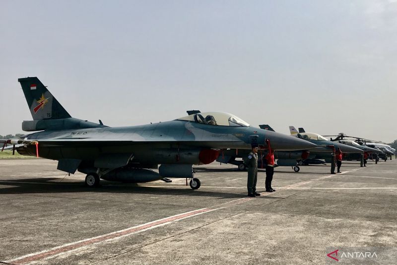 F-16 TNI Siap Tempur Jadi CAP Tamu VVIP Pelantikan Prabowo-Gibran, Ini Tugasnya