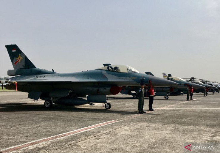 F-16 TNI Siap Tempur Jadi CAP Tamu VVIP Pelantikan Prabowo-Gibran, Ini Tugasnya