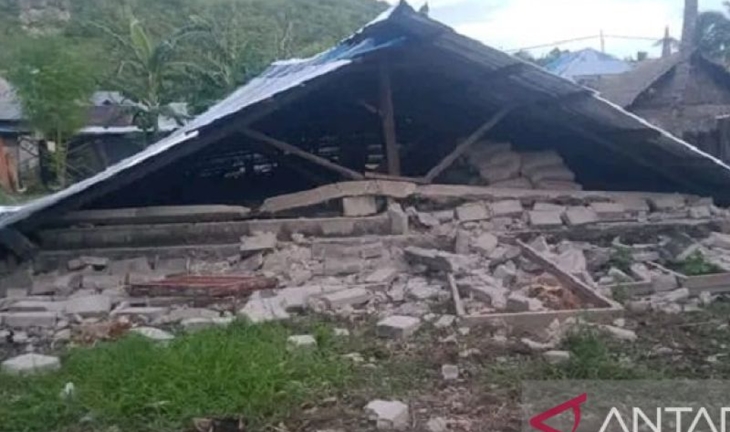 Rumah Warga Tanimbar Rusak akibat Gempa Magnitudo 7,5 Terus Bertambah
