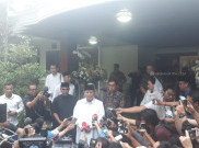 Seusai Bertakziah, Prabowo: Ani Yudhoyono Sangat Cerdas dan Loyal