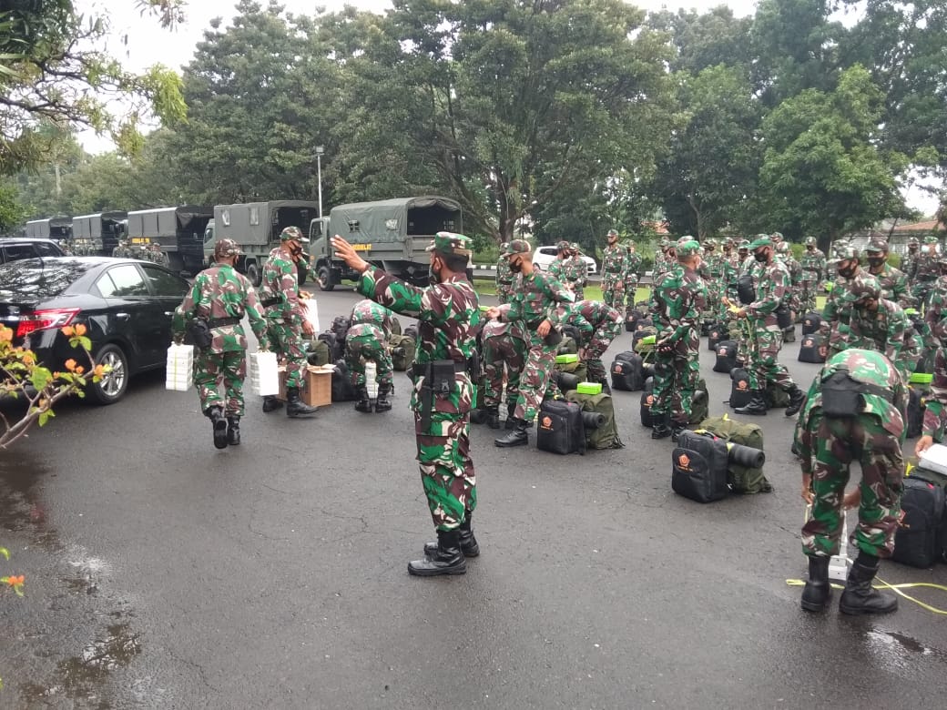 TNI Kirim 176 Perwira Muda Bantu Tenaga Medis Hadapi COVID-19