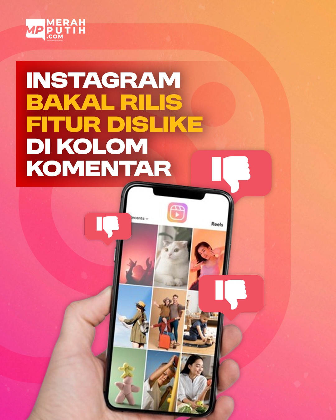 Instagram Bakal Rilis Fitur Dislike di Kolom Komentar