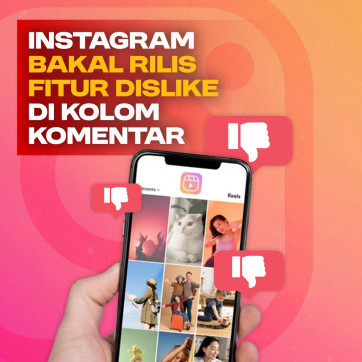 Instagram Bakal Rilis Fitur Dislike di Kolom Komentar