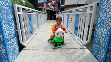 Mengintip Jembatan Antar Kampung (JAK) Gandaria, Jembatan Bascule Pertama di Jakarta