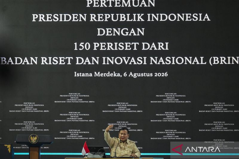 Dihadapan Periset BRIN, Presiden Ingin Pimpin Pemerintahan Berdasar Realitas