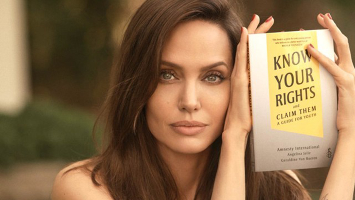 Buku Terbaru Angelina Jolie Ajak Anak Kenali Haknya