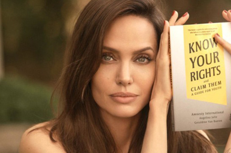 Buku Terbaru Angelina Jolie Ajak Anak Kenali Haknya