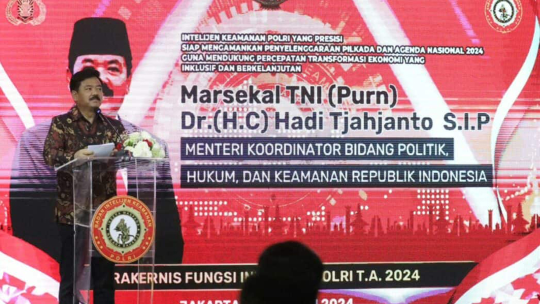 Menko Polhukam Minta Intelijen Bantu TNI-Polri Amankan Pilkada 2024
