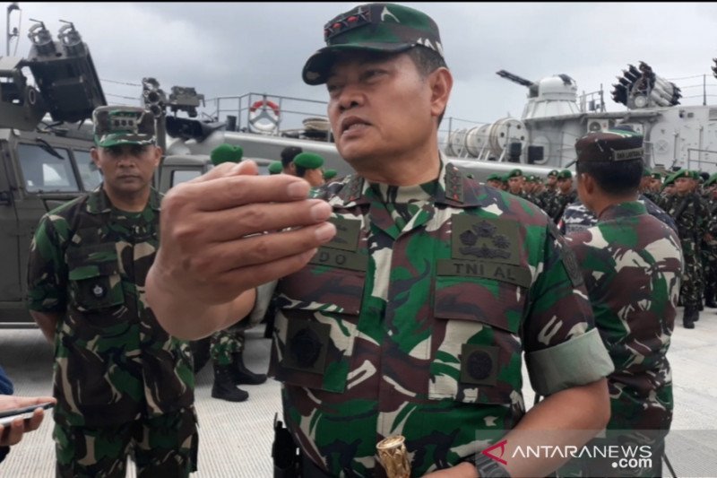Laksdya TNI Yudo Margono tegaskan Kapal Tiongkok sudah tinggalkan Natuna