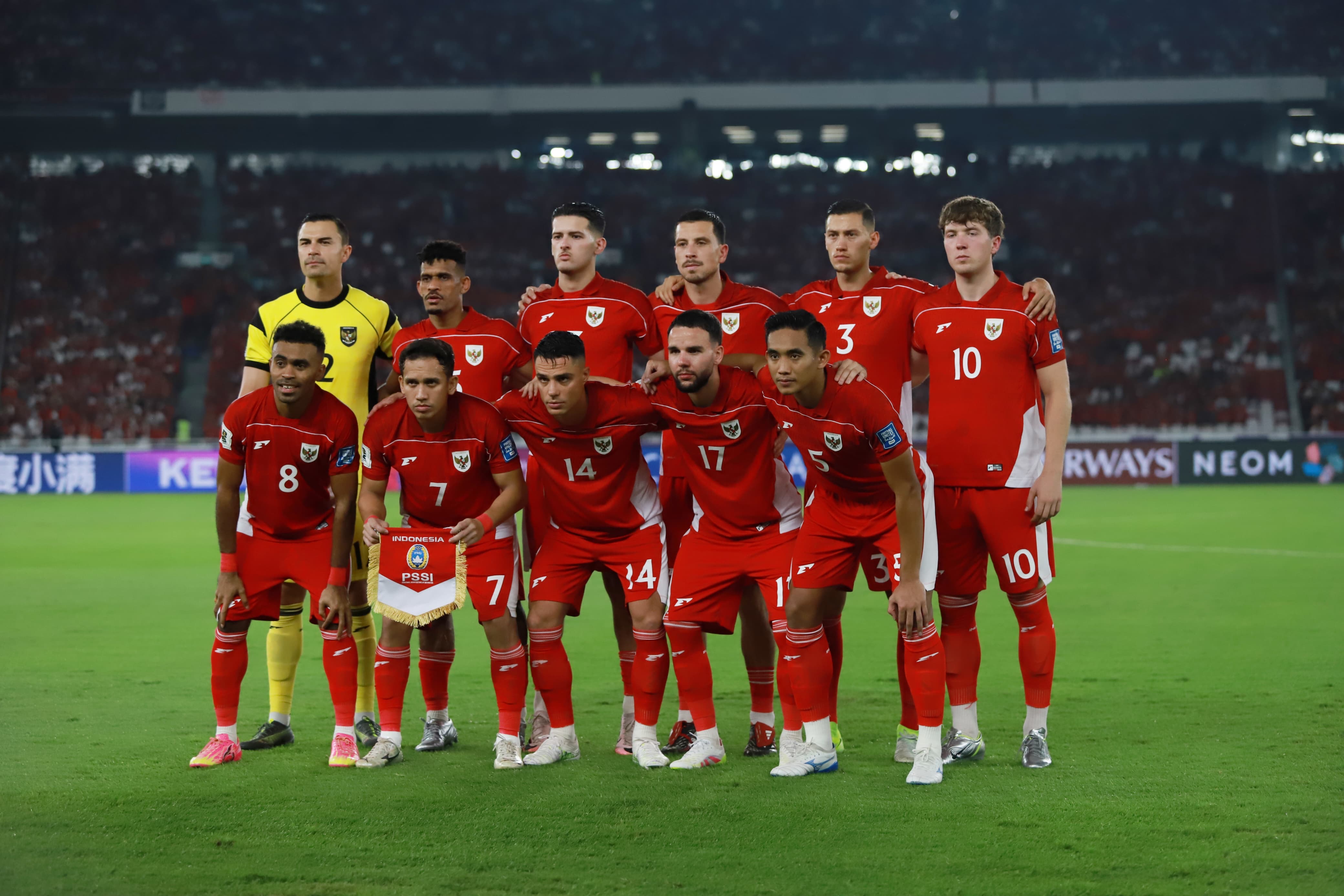 Lawan Timnas Indonesia di Babak Keempat Kualifikasi Piala Dunia 2026 Diketahui 17 Juli