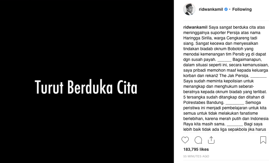 Kabar Duka, Seorang Jakmania Meregang Nyawa di GBLA, Kronologinya....