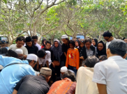 Tangis Haru Warnai Pemakaman Akbar Alamsyah, Korban Demo Pelajar di DPR