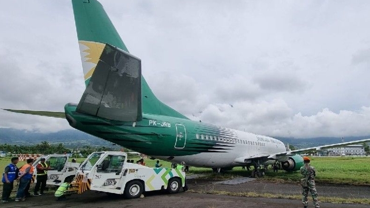 Pesawat Jayawijaya Dirgantara Tergelincir di Bandara Sentani
