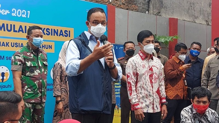 Anies Terapkan PPKM Level 1 Libur Natal dan Tahun Baru