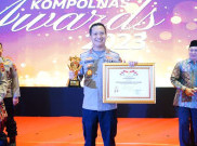 Polresta Bandung Raih Terbaik 1 Kompolnas Awards 2023 