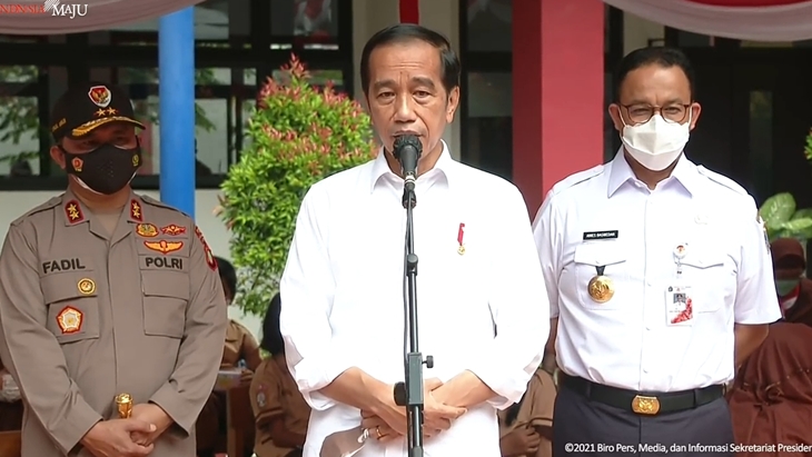 Jokowi Targetkan 26,5 Juta Anak Usia 6-11 Tahun Divaksin COVID-19