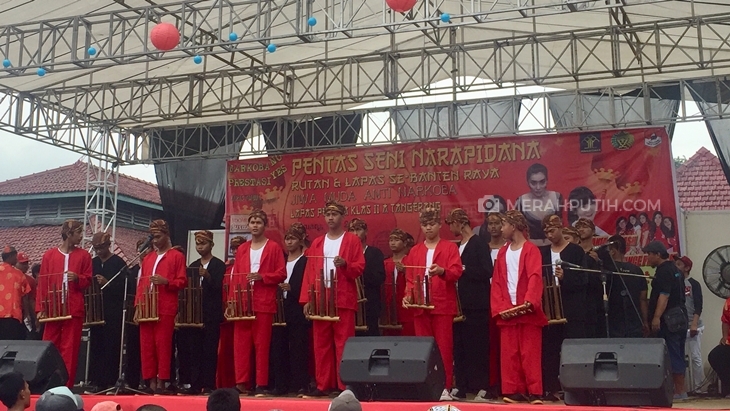 Lewat Pentas Seni, Lapas Pemuda Tangerang Gaungkan “Jiwa Muda Anti Narkoba”