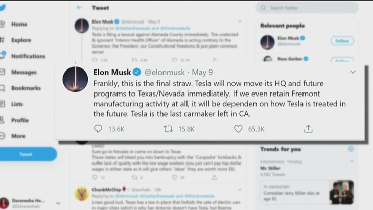 Demi Hindari Bayar Pajak, Elon Musk Berencana Pindah ke Texas