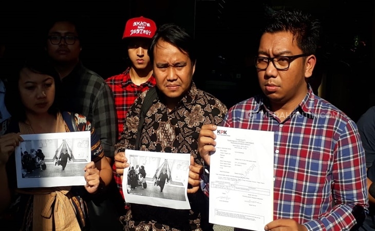 Koalisi Masyarakat Sipil Laporkan Menteri Yasonna ke KPK