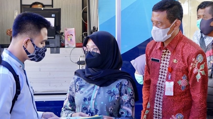 Disdukcapil Banyuwangi Cetak Dokumen Penduduk Huruf Braille