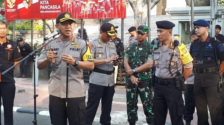 Polisi Batasi Masyarakat Masuk ke Gedung MK