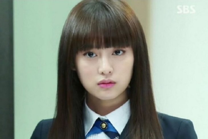 Straight bangs_kim ji won_ foto SBS