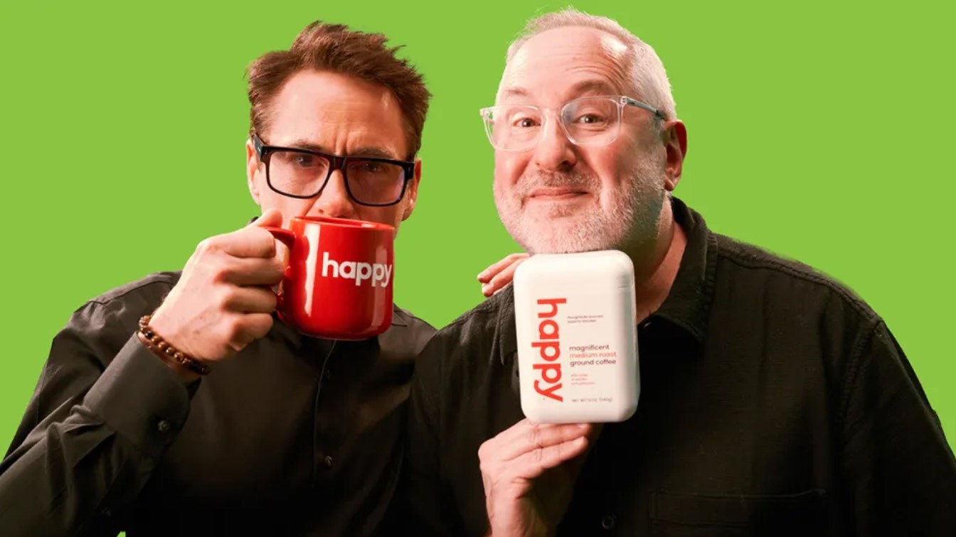 Robert Downey Jr. Luncurkan Perusahaan Kopi Bernama Happy