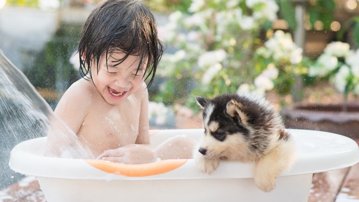 Anak Ternyata Tidak Perlu Sering-sering Mandi