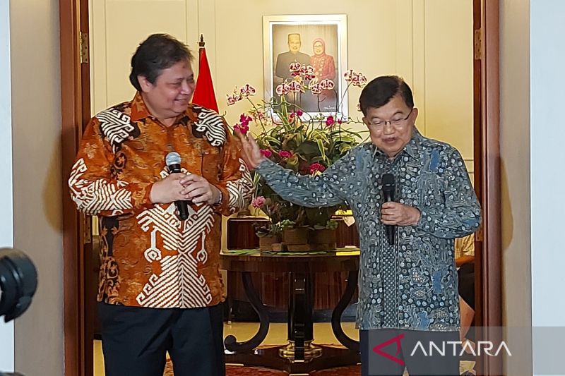JK Ingatkan Airlangga Bentuk Koalisi Besar Tak Mudah