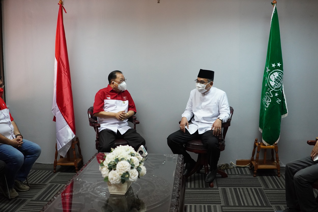 INTI dan PBNU Bahas Kerja Sama Kebangsaan dan Kemanusiaan