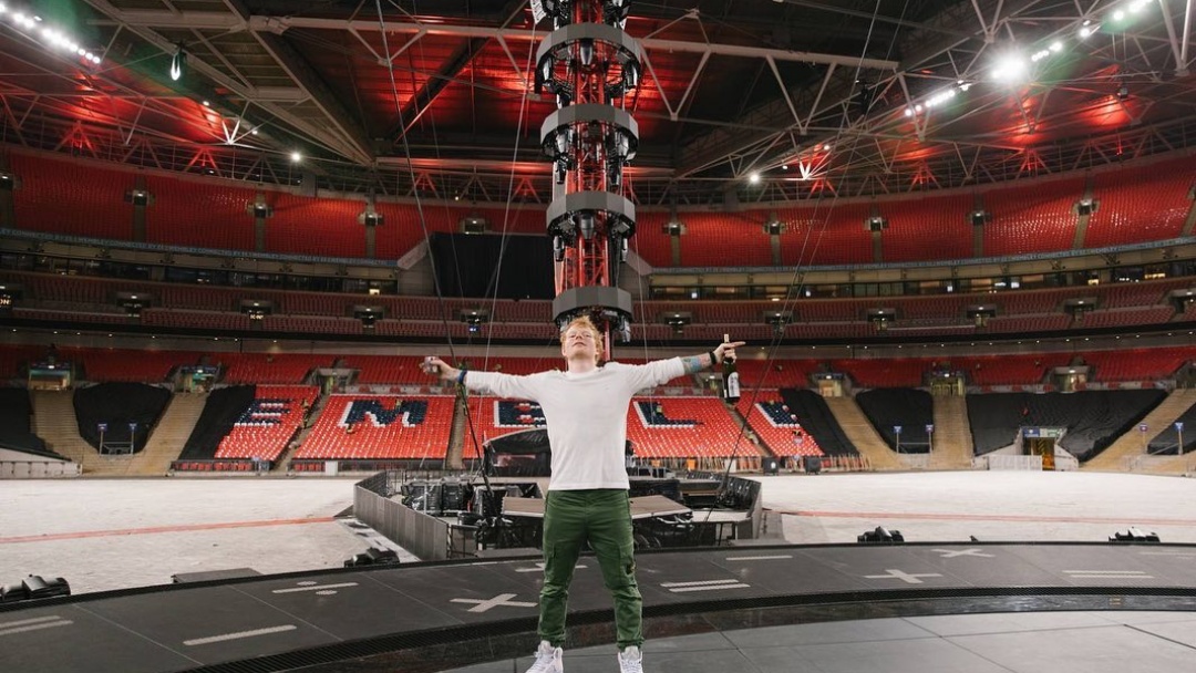 Konser Ed Sheeran di Indonesia Hadirkan Panggung 360 Derajat