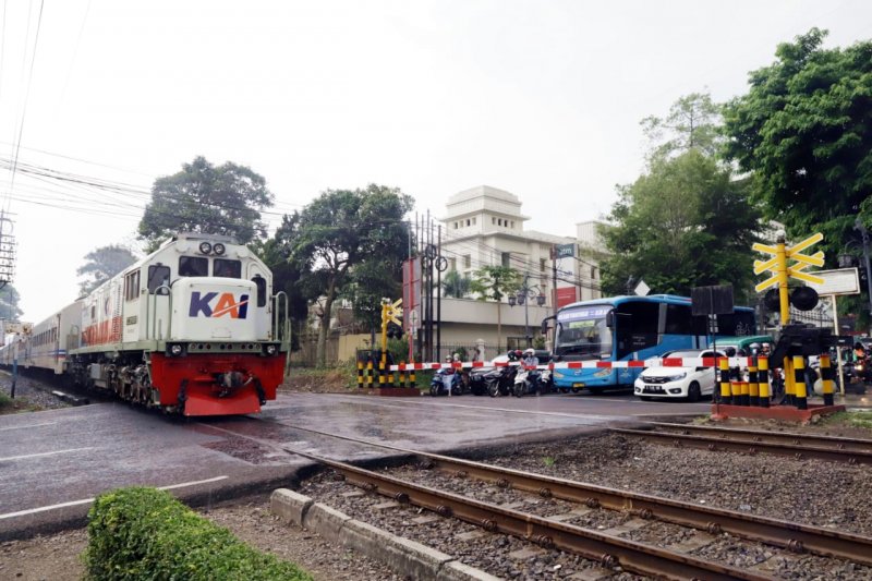 Perjalanan KAI. (Foto: Antara)