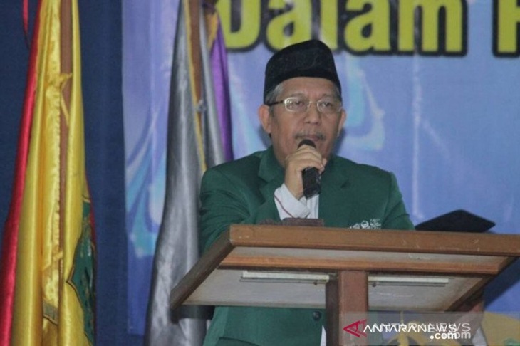 Ketua Umum Pengurus Besar Mathla'ul Anwar (PBMA) KH Ahmad Sadeli Karim (Foto: ANTARA/Istimewa)