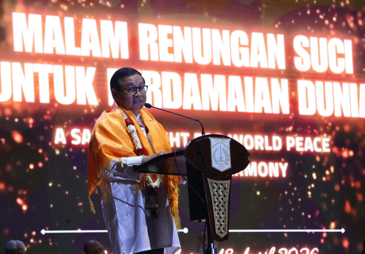 Gubernur Pramono Gaungkan Perdamaian Dunia dari Monas, Ingatkan Prinsip Ahimsa