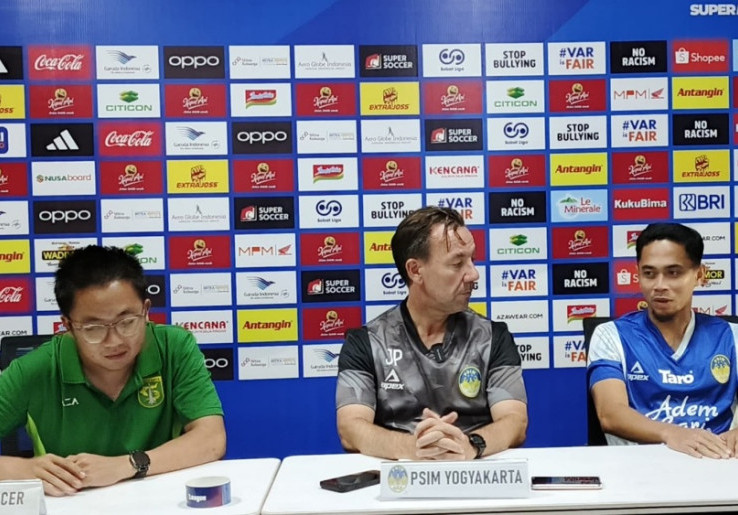 Antusias Jalani Laga Perdana Melawan Persebaya, Jean-Paul van Gastel Berharap PSIM Bisa Beri Kejutan
